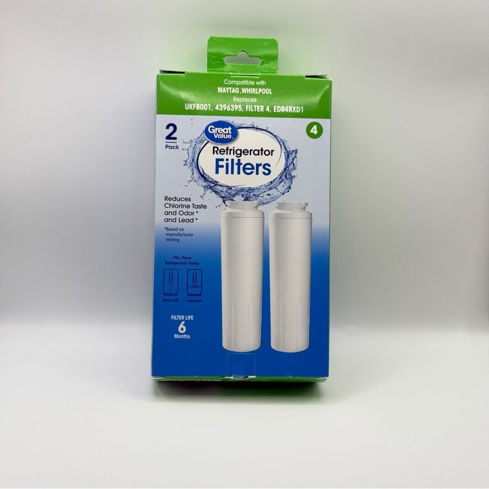 Great Value Refrigerator Water Filter for Maytag Whirlpool EDR4RXD1